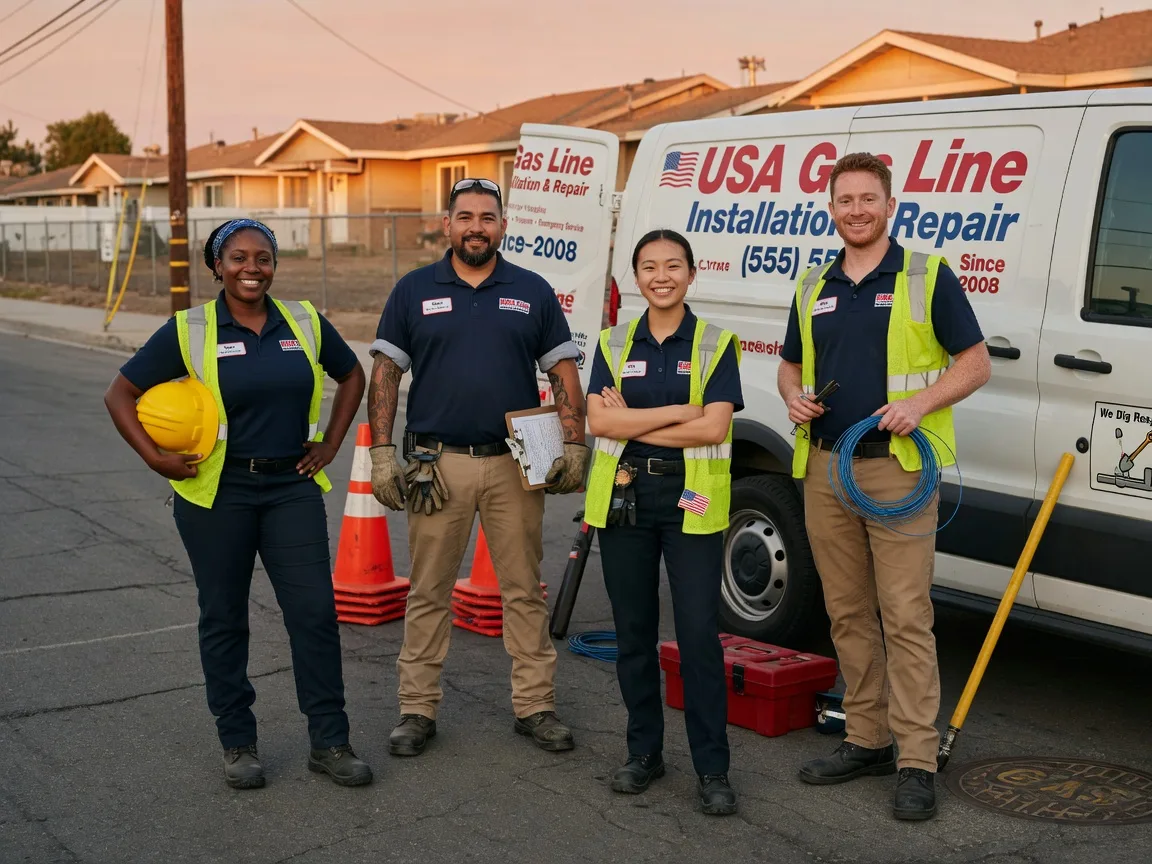 Gas Line Installation company in Mitchell, IN